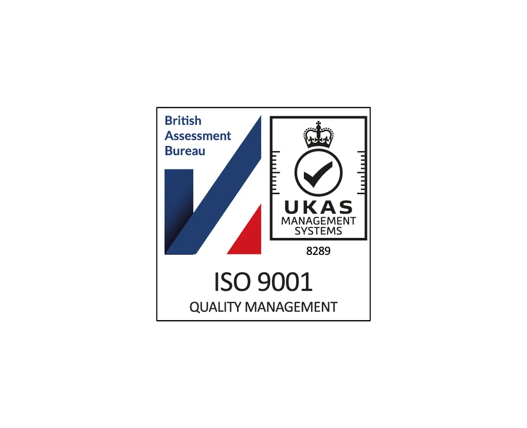 ISO-UKAS-9001 ISO 9001 Quality Management logo